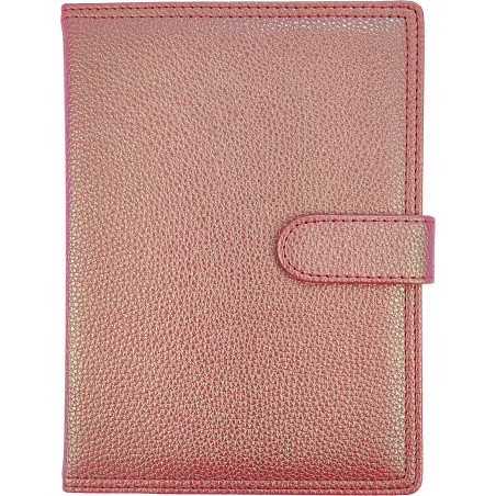 Kalendarz B5 dzienny z zapięciem 2026 hologram różowy 0405-0923-13 Panta Plast