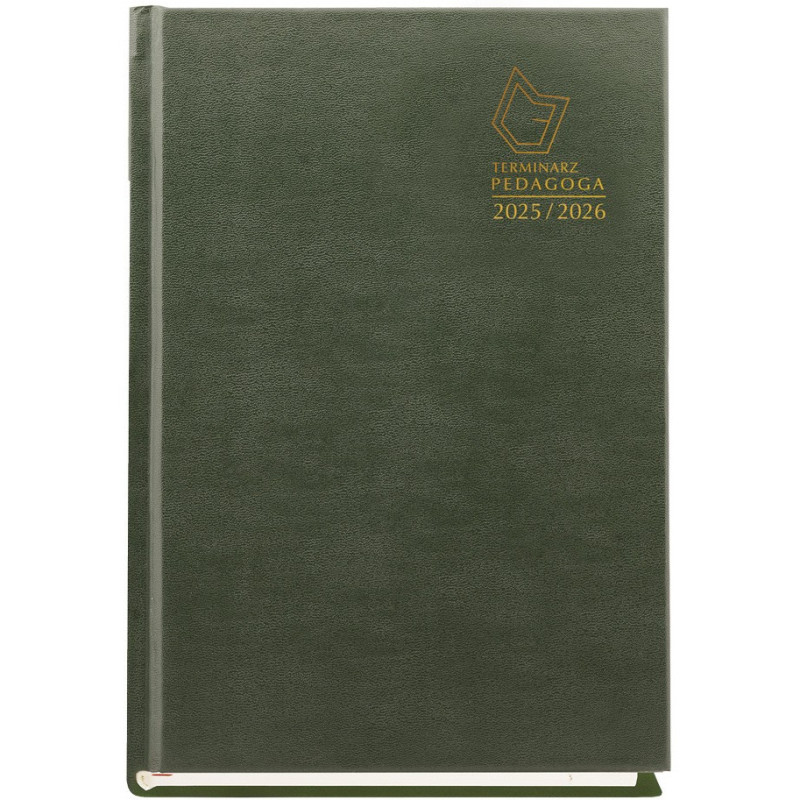 Terminarz PEDAGOGA 2025/2026 ZIELONY T-150V-Z Michalczyk i Prokop