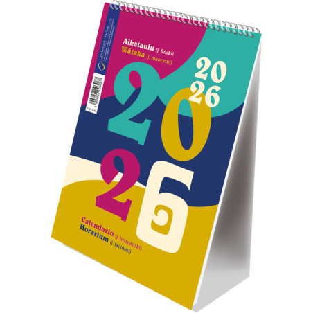Kalendarz ze spiralką pionowy WZÓR ROCZNIK T-101-3-19 Michalczyk i Prokop