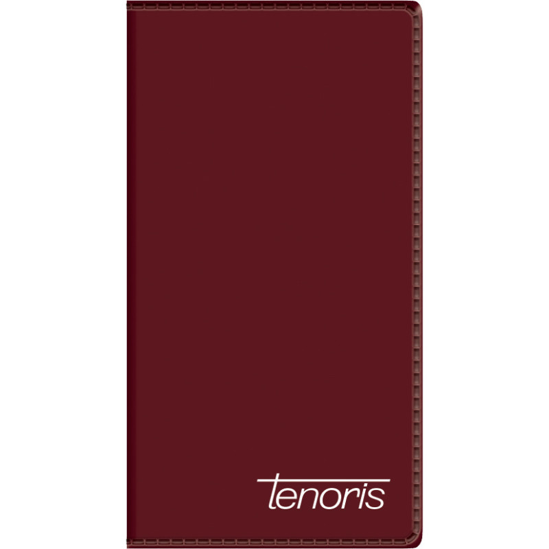 Kalendarz TENORIS notesowy N2 102x193mm 2026 TELEGRAPH