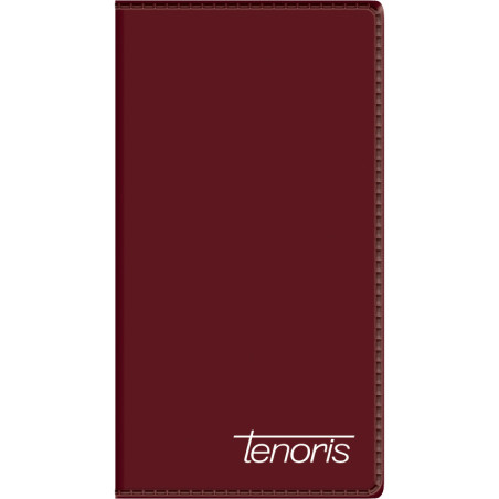 Kalendarz TENORIS notesowy N2 102x193mm 2026 TELEGRAPH