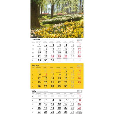 Kalendarz trójdzielny(H) ŻONKILE T-106T-06 Michalczyk i Prokop