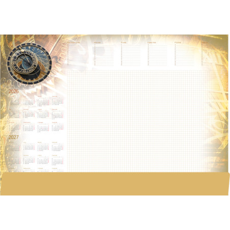 Terminarz -Planer A2 z listwą zegar T-1-A2-4 Michalczyk i Prokop