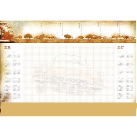 Terminarz -Planer A2 z listwą auto T-1-A2-6 Michalczyk i Prokop