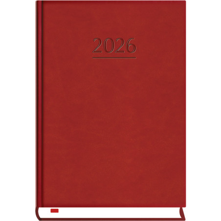 Terminarz Powszechny B6 - bordowy T-200V-B Michalczyk i Prokop