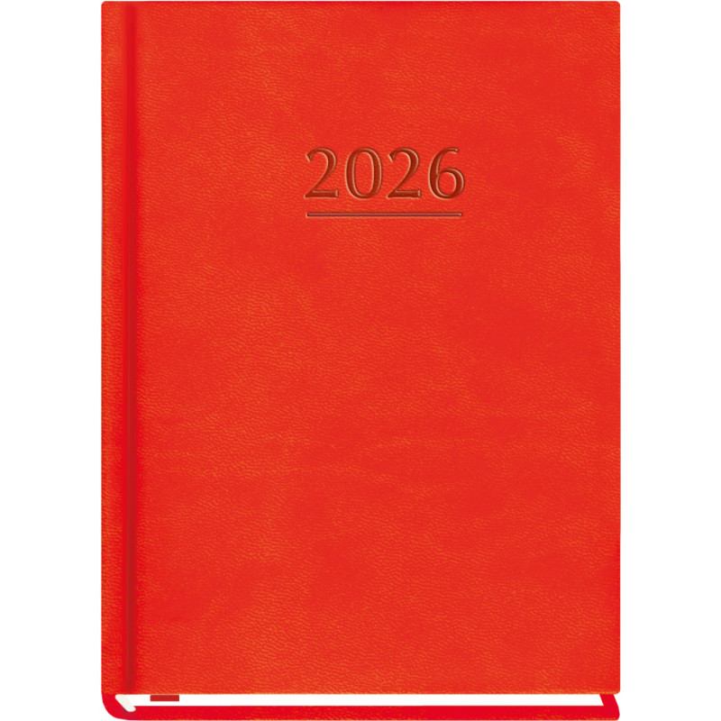 Terminarz A6 OLA - czerwony T-212V-C Michalczyk i Prokop