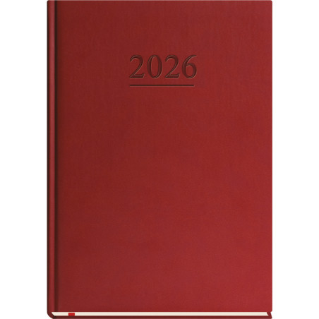 Terminarz A4 Uniwersalny - bordowy T-218V-B Michalczyk i Prokop