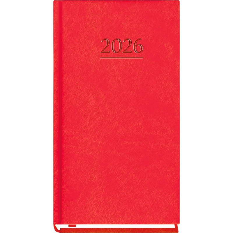 Terminarz Kieszonkowy - czerwony T-231V-C Michalczyk i Prokop