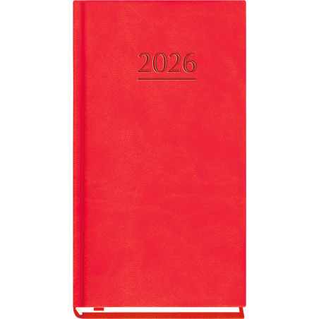 Terminarz Kieszonkowy - czerwony T-231V-C Michalczyk i Prokop