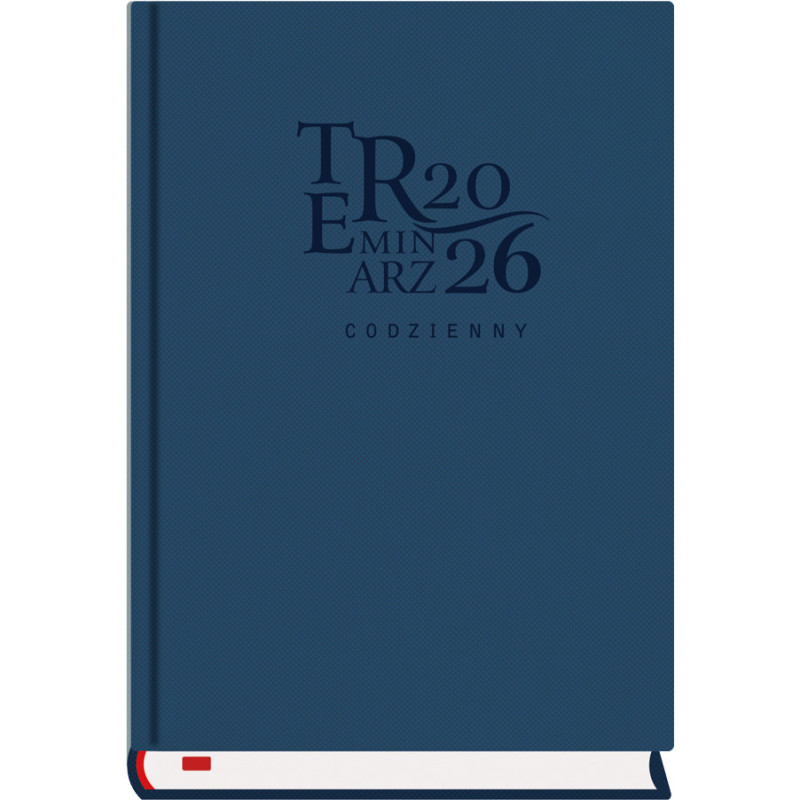 Terminarz A5 Codzienny - granatowy T-255T-3G Michalczyk i Prokop