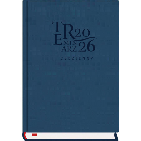 Terminarz A5 Codzienny - granatowy T-255T-3G Michalczyk i Prokop