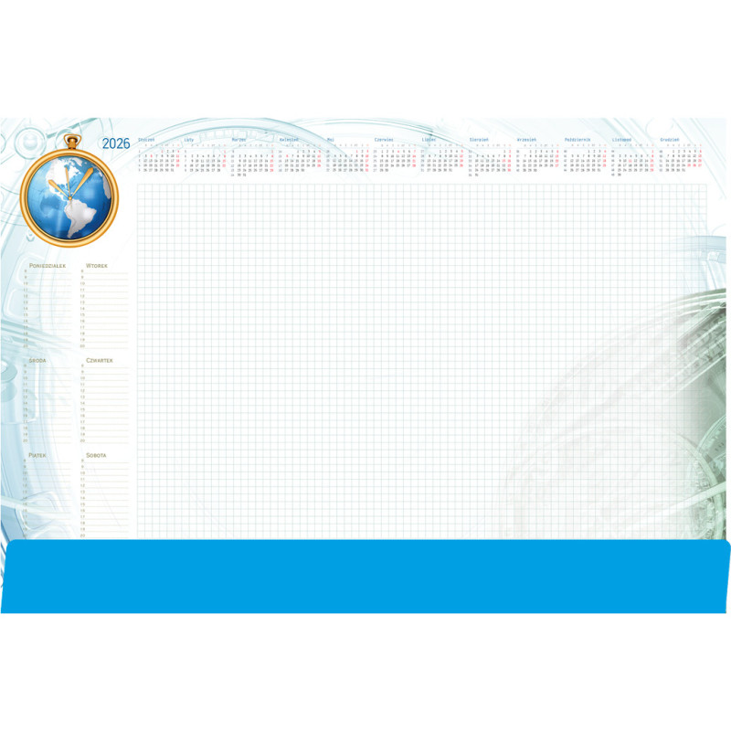 Terminarz-Planer B3 z listwą globus T-2-B3-1 Michalczyk i Prokop