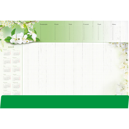 Terminarz-Planer B3 z listwą gałązka T-2-B3-5 Michalczyk i Prokop