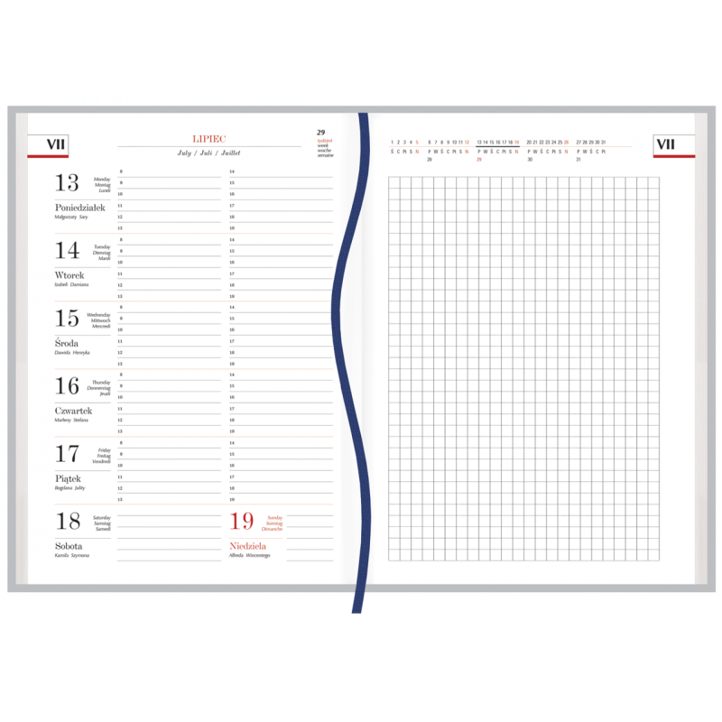 Terminarz A5 Agenda T-Agenda-02 Michalczyk i Prokop