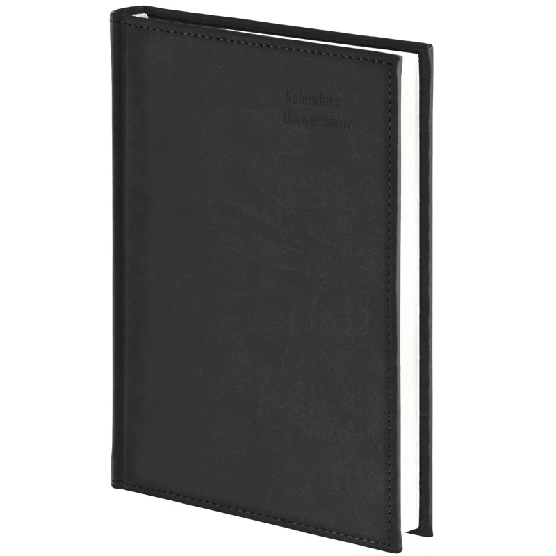 Kalendarz A4 Vivella UNIWERSALNY dzienny p.biały 238 A4DB czarny Wokół Nas