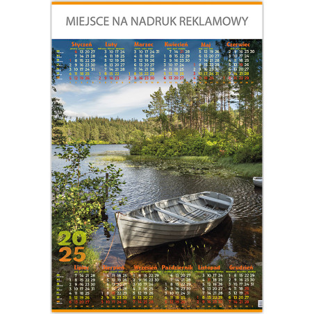 Kalendarz Plakatowy B1, P03 KLIFY 67x98cm TELEGRAPH