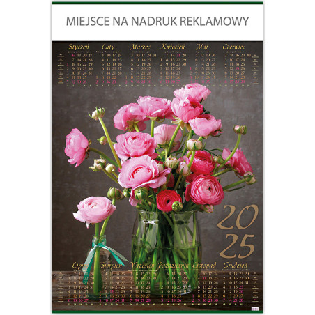 Kalendarz Plakatowy B1, P16 BUKIET 67x98cm TELEGRAPH