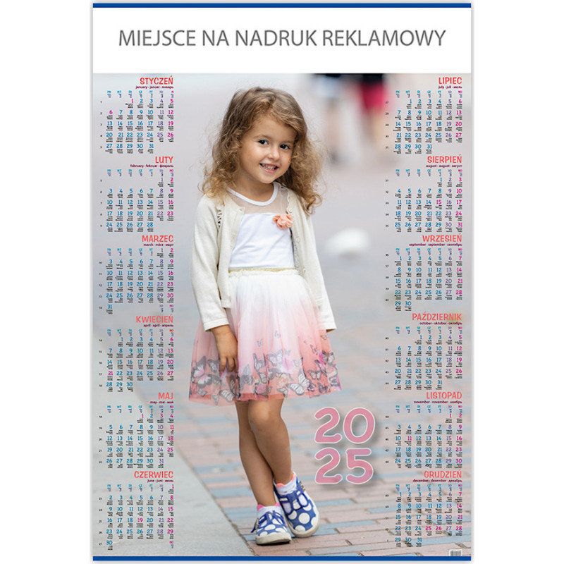 Kalendarz Plakatowy B1, P17 DZIECKO 67x98cm TELEGRAPH