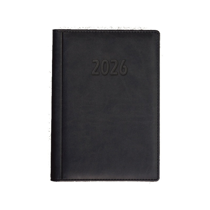 Terminarz A5 dzienny, okładka skóropodobna - tłoczone szycie K6 BESKIDY