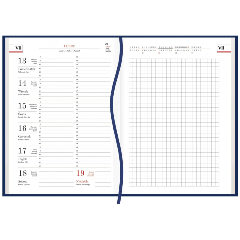 Terminarz Firmowy A5 T-206F-01 Michalczyk i Prokop
