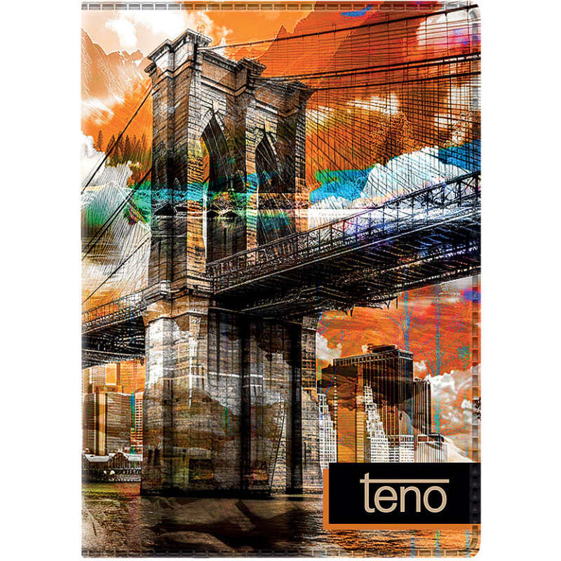 Kalendarz TENO IMPRESS notesowy N1 145x194mm 2026 TELEGRAPH