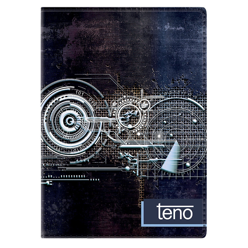 Kalendarz TENO IMPRESS notesowy N1 145x194mm 2026 TELEGRAPH