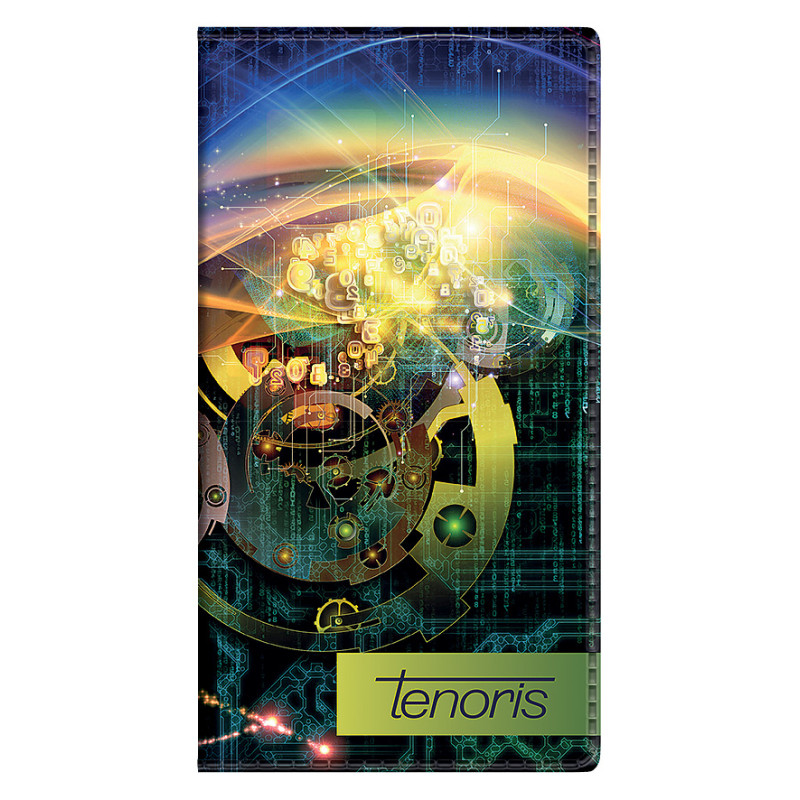 Kalendarz TENORIS IMPRESS notesowy (N2) 102 x 193 mm 2026 TELEGRAPH