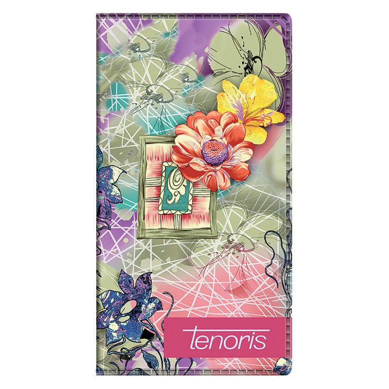 Kalendarz TENORIS IMPRESS notesowy (N2) 102 x 193 mm 2026 TELEGRAPH