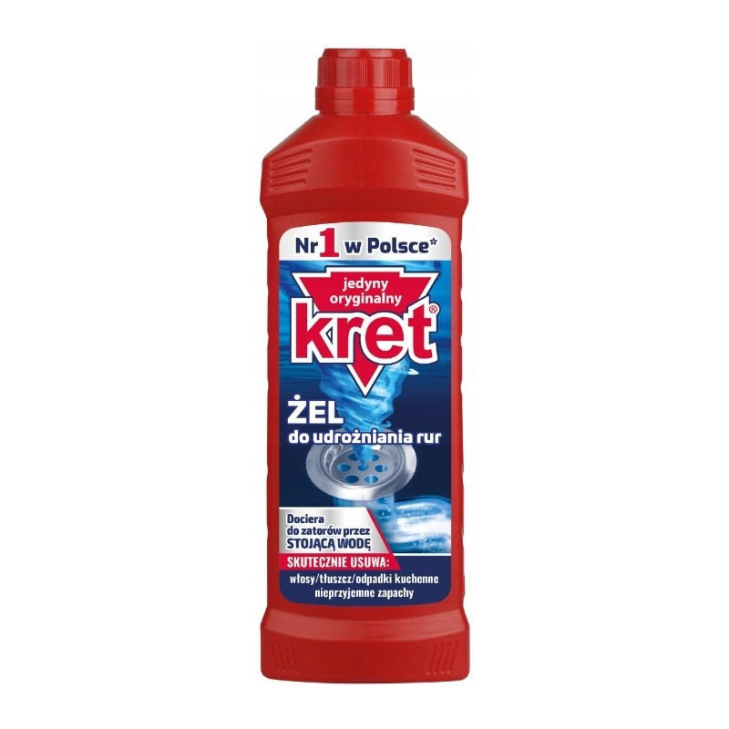 Żel do udrażniania rur KRET 500g *1007152
