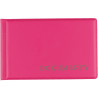 Okładka na dokumet.małe pink BIURFOL KOD-02-03