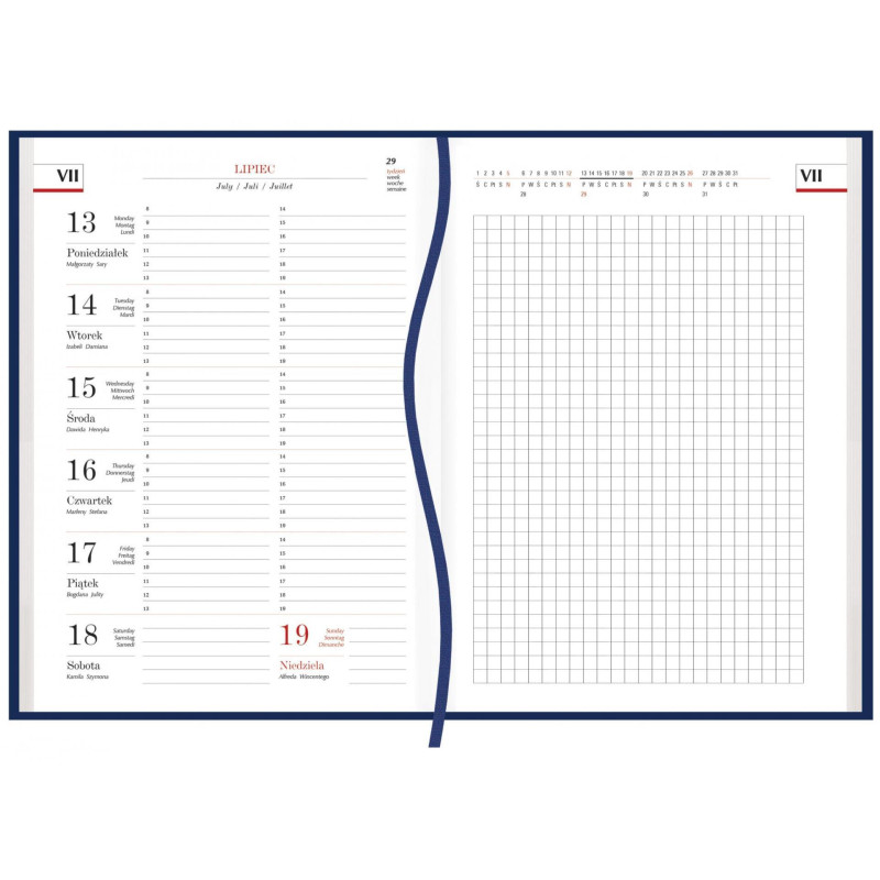 Terminarz Firmowy A5 T-206F-02 Michalczyk i Prokop