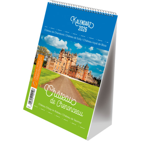 Kalendarz ze spiralką - pion B6 ZAMEK T-103-04 Michalczyk i Prokop