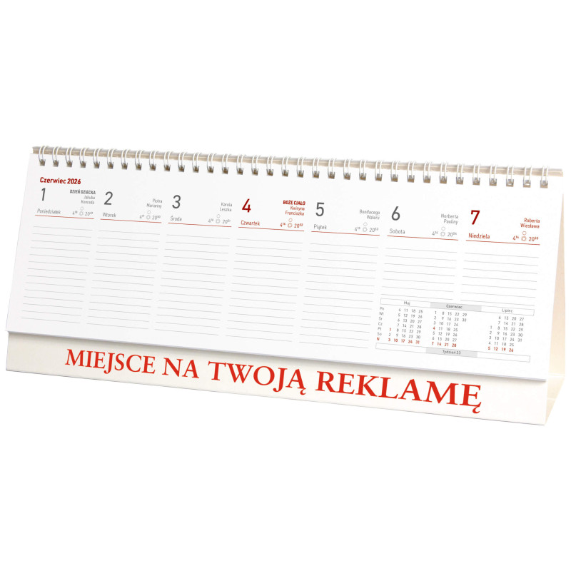Kalendarz stojący 2026 KB039B Wokół Nas