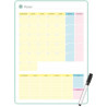 Planer magnetyczny na lodówkę 25x35cm miesięczny + marker PMP-01-01 BIURFOL