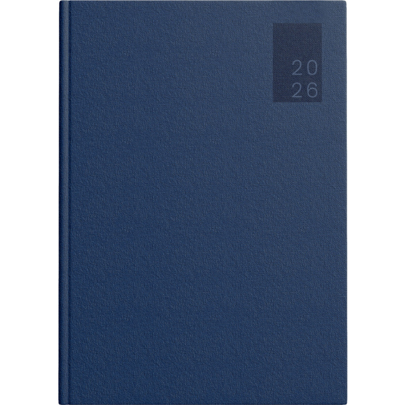 Kalendarz A5 dzienny granatowy BASIC 2026r 400204118 TOP 2000