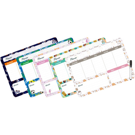 Planer magnetyczny 35x25 tygodniowy z nadrukiem KITTENS PM-02-35 BIURFOL