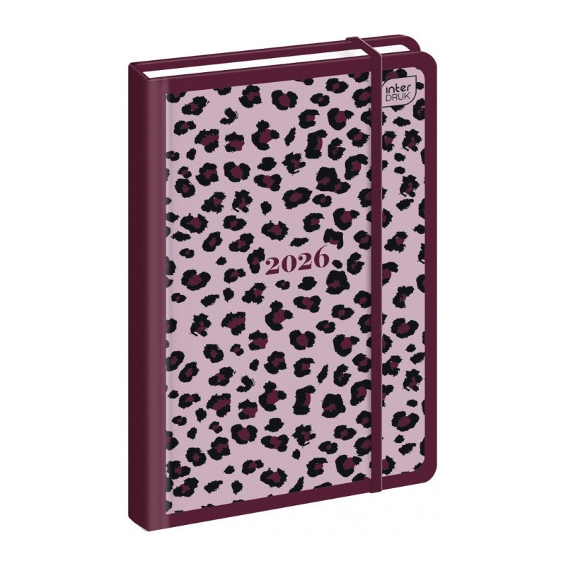 Kalendarz książkowy A6 192 Mat+UV pattern INTERDRUK