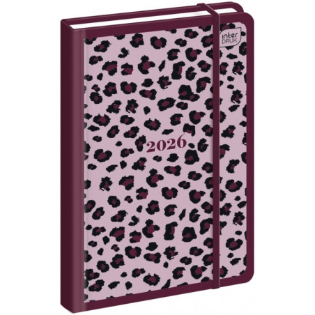 Kalendarz książkowy A6 192 Mat+UV pattern INTERDRUK
