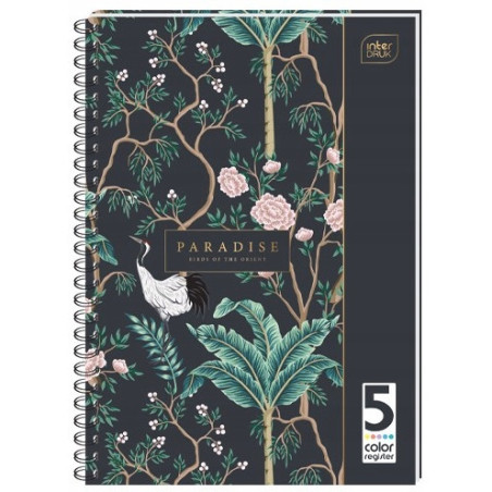 Kołozeszyt A5 100k kolorowe registry INTERDRUK
