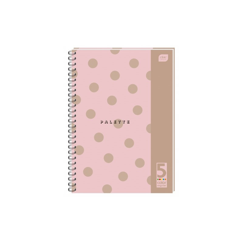 Kołozeszyt A5 100k kolorowe registry INTERDRUK