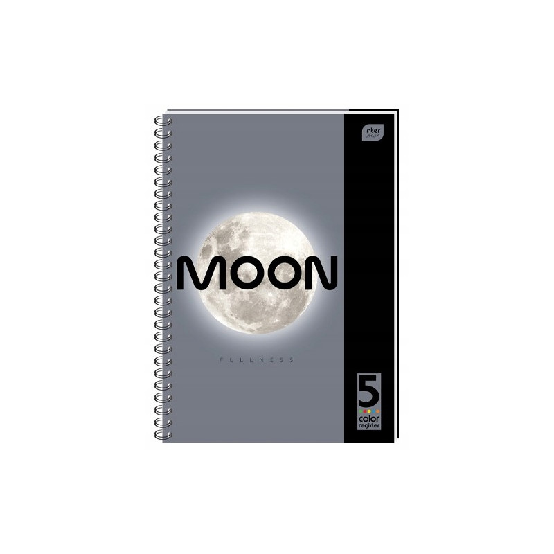 Kołozeszyt A5 100k kolorowe registry INTERDRUK