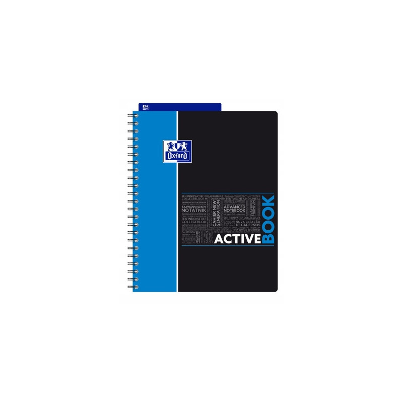 Kołozeszyt A4 80k kratka ACTIVEBOOK mix kolor STUDENT 400019520 OXFORD