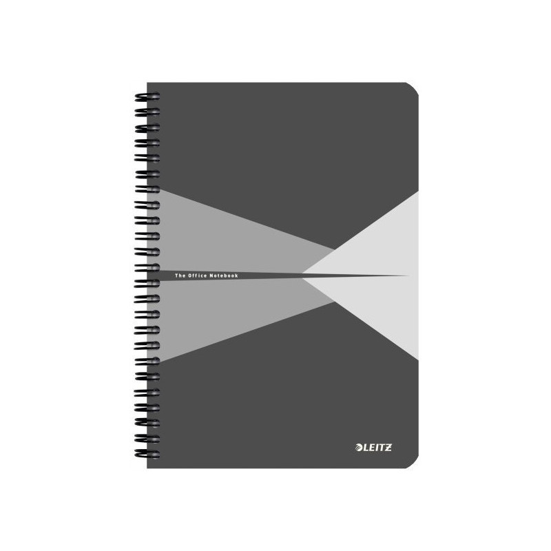 Kołonotatnik OFFICE A5 kratka szary 44580085 LEITZ