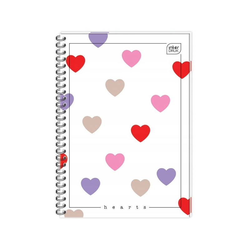 Kołobrulion A5 80k kratka kolorowy margines INTERDRUK