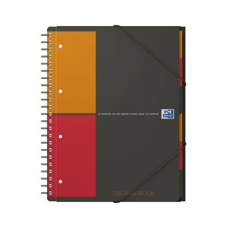 Kołonotatnik A4+ 80k kratka OXFORD Organiserbook International 100102777