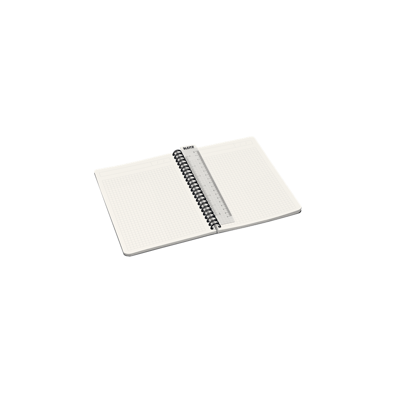 Kołonotatnik LEITZ Office A5 w linie z ok.kar zielony 44590055