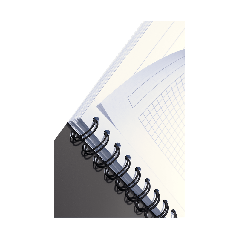 Kołonotatnik LEITZ Office A5 w linie z ok.kar zielony 44590055