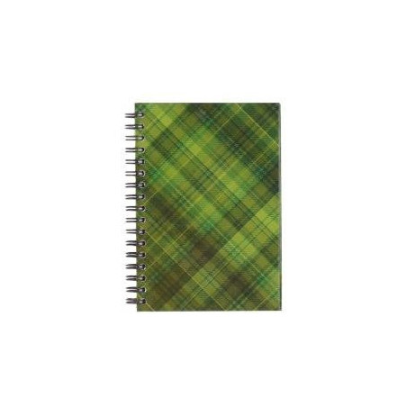 Brulion A5 80k krakta twarda oprawa na spirali z perforacją TT5228