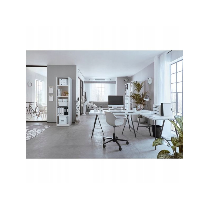 Kołonotatnik w kratkę A5 PP Leitz WOW, czarny 46410095