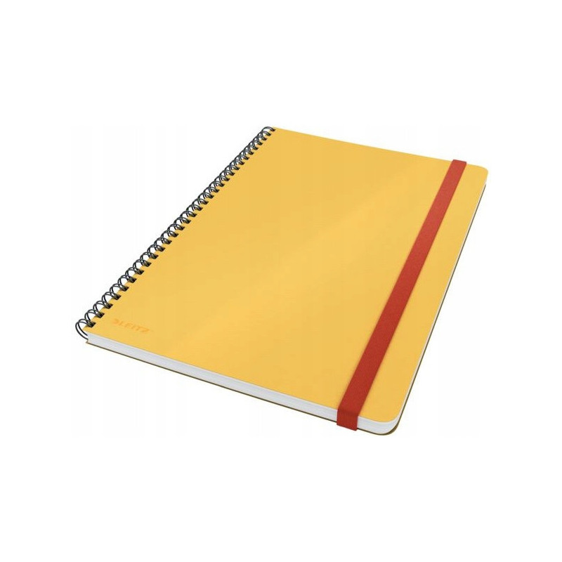 Kołonotatnik Leitz Cosy, kratka, żółty 44840019